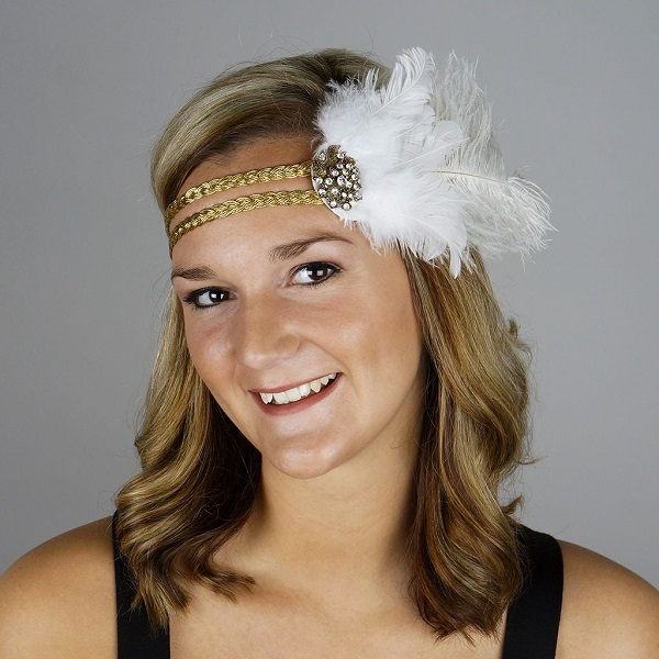 New feather headbands in stock…